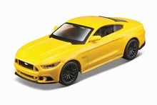 Maisto, Ford Mustang GT, 2015, samochód, model, żółty