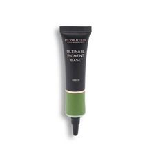 Makeup Revolution, Ultimate Pigment Base, baza pod cienie do powiek Green, 15 ml