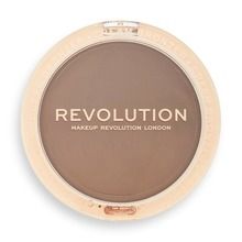 Makeup revolution, Ultra Cream Bronzer, puder brązujący do twarzy, medium, 15g