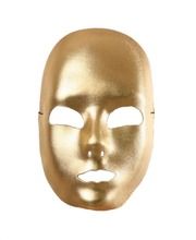 Maska, złota twarz
