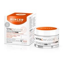 Mincer Pharma, Vita C Infusion nr 602, przeciwzmarszczkowy krem na dzień i noc, 50 ml