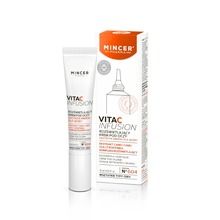 Mincer Pharma, Vita C Infusion nr 604, rozświetlający krem pod oczy, 15 ml