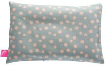 Motherhood, płaska poduszka, kropy różowe, 45-30 cm