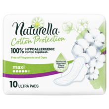 Naturella, Cotton Protection Ultra Max+, podpaski ze skrzydełkami, 10 szt.