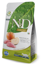 N&D Grain Free, karma bezzbożowa dla kotów dorosłych, dzik i jabłko, 5 kg