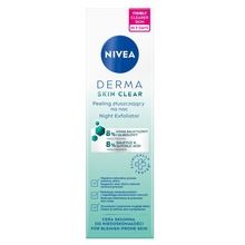 Nivea, Derma Skin Clear, peeling złuszczający na noc, 40 ml