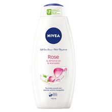 Nivea, Soft Care Shower, żel pod prysznic, rose, 750 ml