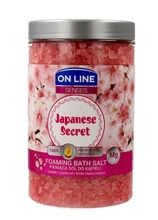 On Line, Senses, pieniąca sól do kąpieli, japanese secret, 480 ml