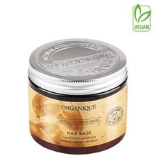 Organique, Naturals Argan Shine, maska do włosów, 200 ml