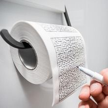 Papier toaletowy, labirynt