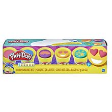 Play-Doh, Radosne kolory, 5 tub, zestaw kreatywny