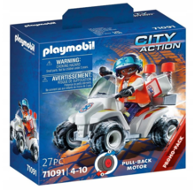 Playmobil, City Action, Ratowniczy Speed Quad, 71091