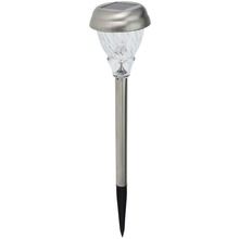 ProGarden, ogrodowa lampa solarna led, stalowa, 40 cm