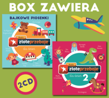 Radio Złote Przeboje dla dzieci. Box 2CD