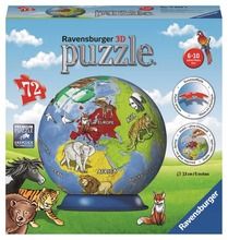 Ravensburger, GloBus, puzzle 3D, 72 elementy