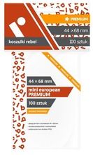 Rebel, koszulki na karty Mini European Premium, 44-68 mm, 100 szt.