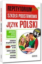 Repetytorium. Szkoła podstawowa. Język polski. Klasy 4-6
