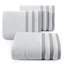 Riki, ręcznik z ozdobną bordiurą w pasy, 70-140 cm