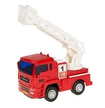 Smiki, Mini Fire Truck, Straż pożarna, pojazd, 20 cm