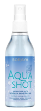 Soraya, AquaShot, nawadniająca mgiełka mineralna do twarzy, każdy rodzaj cery, 200 ml