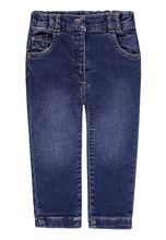Spodnie jeansowe dziewczęce, slim, ciemnoniebieskie, Bellybutton