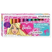 Starpak, Barbie, plastelina, 12 kolorów