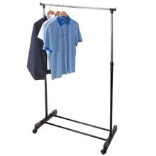 Storage Solutions, wieszak na ubrania na kółkach, 80-43-160 cm