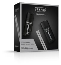 STR8, Rise, zestaw prezentowy, dezodorant, spray, 150 ml + dezodorant, 75 ml
