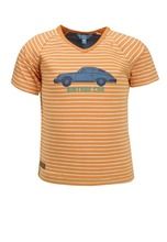 T-shirt chłopięcy, pomarańczowy, Vintage car, Lief