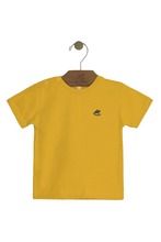 T-shirt chłopięcy, żółty, Up Baby