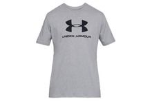 T-shirt męski, szary, Under Armour Sportstyle Logo Tee