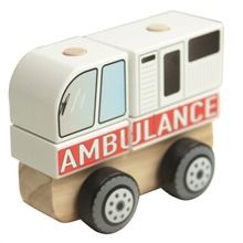 Trefl, Ambulans, zabawka drewniana