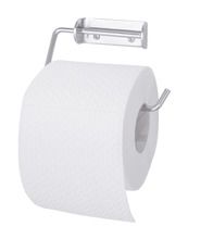 Uchwyt na papier toaletowy, simple, srebrny