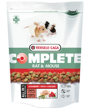 Versele Laga, Complete, Rat & Mouse, ekstrudat dla szczurów i myszy, 500 g