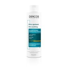 Vichy, Dercos Ultra Soothing Shampoo, ultrakojący szampon do włosów suchych, 200 ml