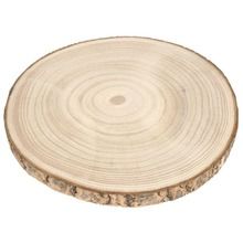 Vilde, plaster drewna z korą, deska, 25-2 cm
