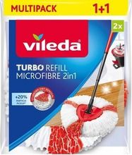 Vileda, wkład do mopa obrotowego Vileda Turbo 2w1, 2 szt., 166142
