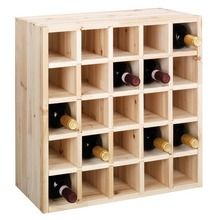 Zeller, drewniany stojak na wino, 25 butelek