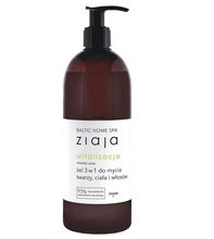 Ziaja, Baltic Home Spa Witalizacja, żel 3w1 do mycia twarzy ciała i włosów, Morela Ume, 500 ml
