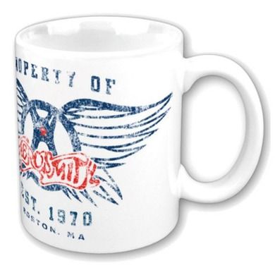 Aerosmith, Property of Logo, kubek ceramiczny, 320 ml