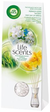 Air Wick, Life Scents, Reed Diffuser, pachnące patyczki Pierwszy Dzień Wiosny, 30 ml