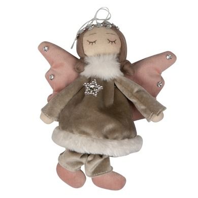 Altom Design, figurka, anioł, 16 cm, szary