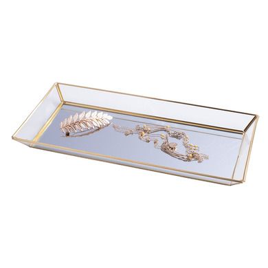Altom Design, Golden Honey, taca z lustrem, 29-16 cm