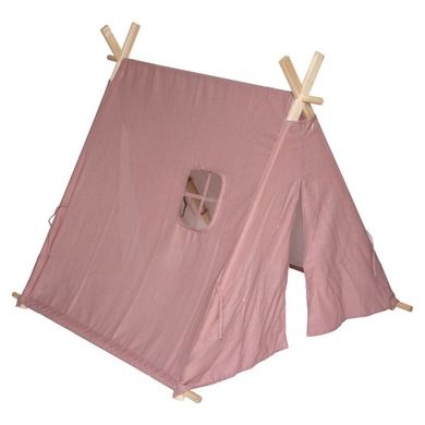 Atmosphera for kids, namiot dla dzieci do pokoju, drewniany stelaż, 107-105-110 cm