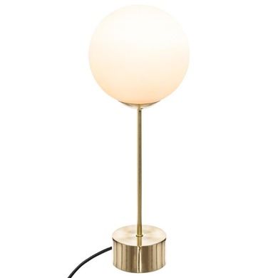 Atmosphera, lampa stołowa, Boule, szklana kula, 43 cm