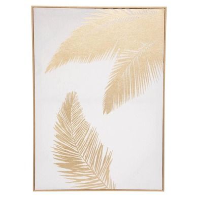 Atmosphera, plakat ścienny w ramie, Tropikalne liście, 50-70 cm