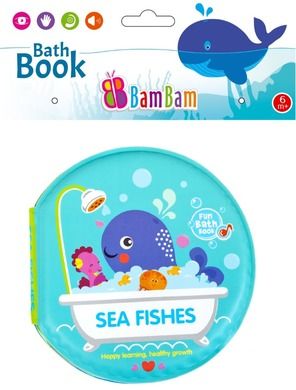 BamBam, Zwierzęta morskie, książeczka do kąpieli