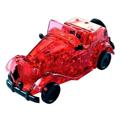 Bard Crystal, Automobil czerwony, puzzle 3D, 50 elementów