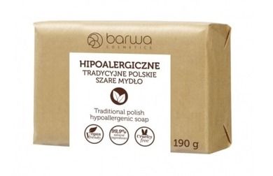 Barwa, hipoalergiczne tradycyjne polskie szare mydło, 190 ml