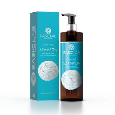 BasicLab, Capillus Shampoo, szampon przeciwłupieżowy, 300 ml